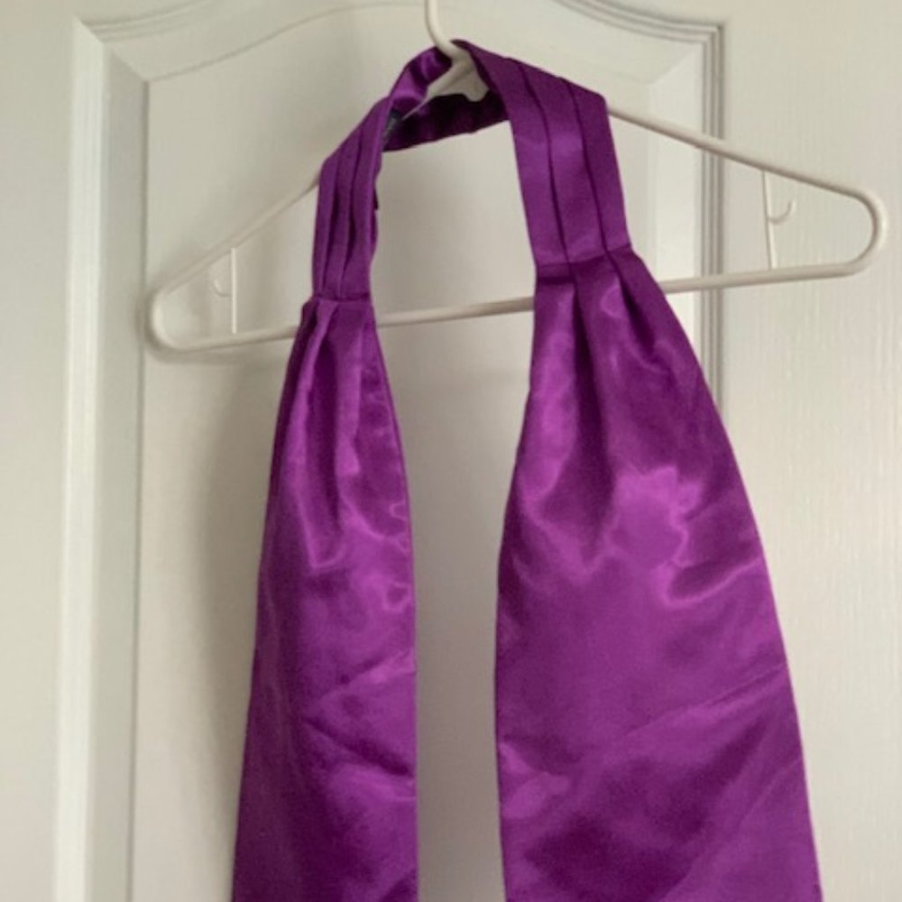 Men Ascot Tie